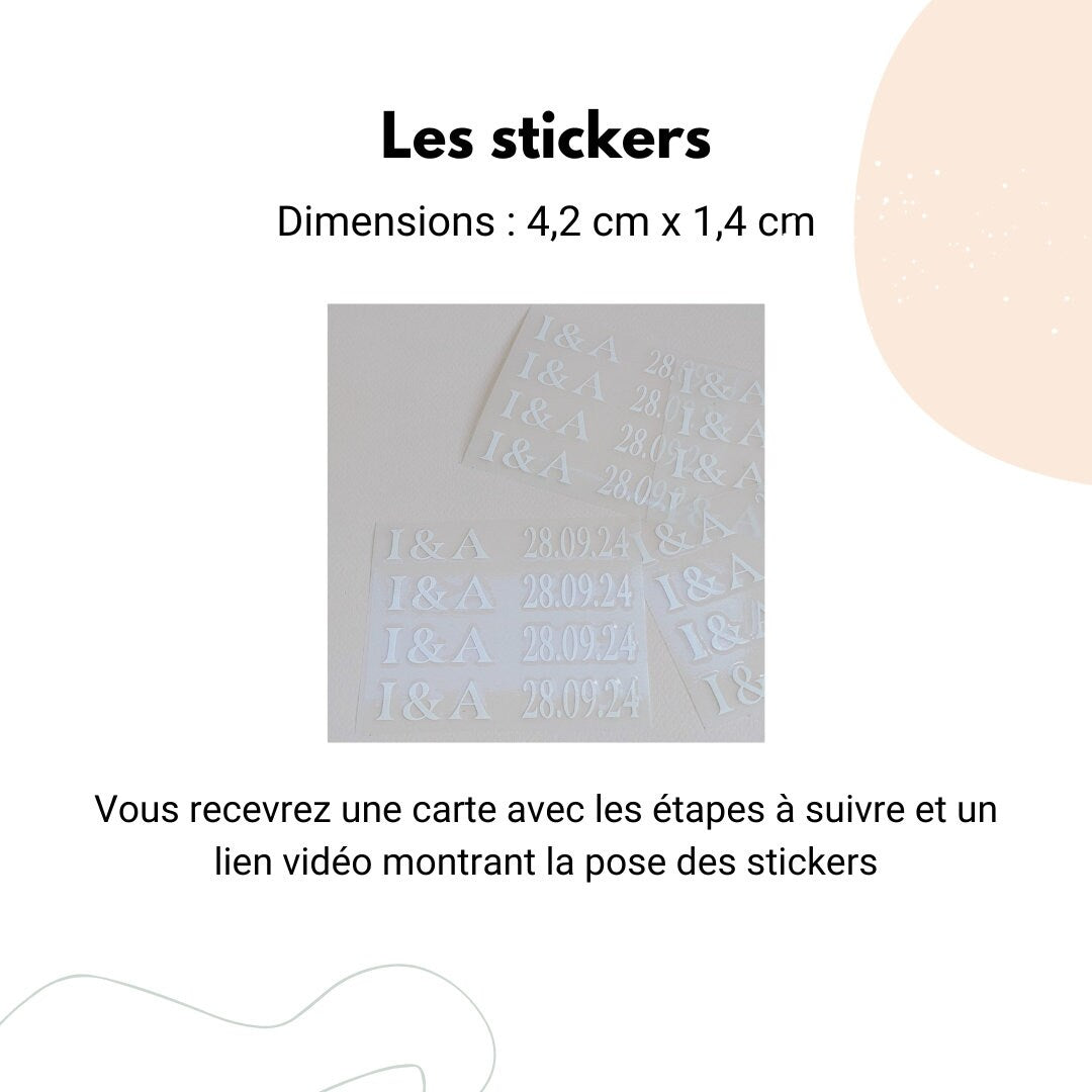 Lunettes de soleil personnalisées pour mariage accessoire photo evjf stickers lunettes soleil anniversaire lunette soleil coeur
