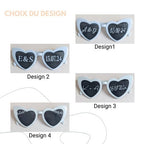 lunettes personnalisées mariage
