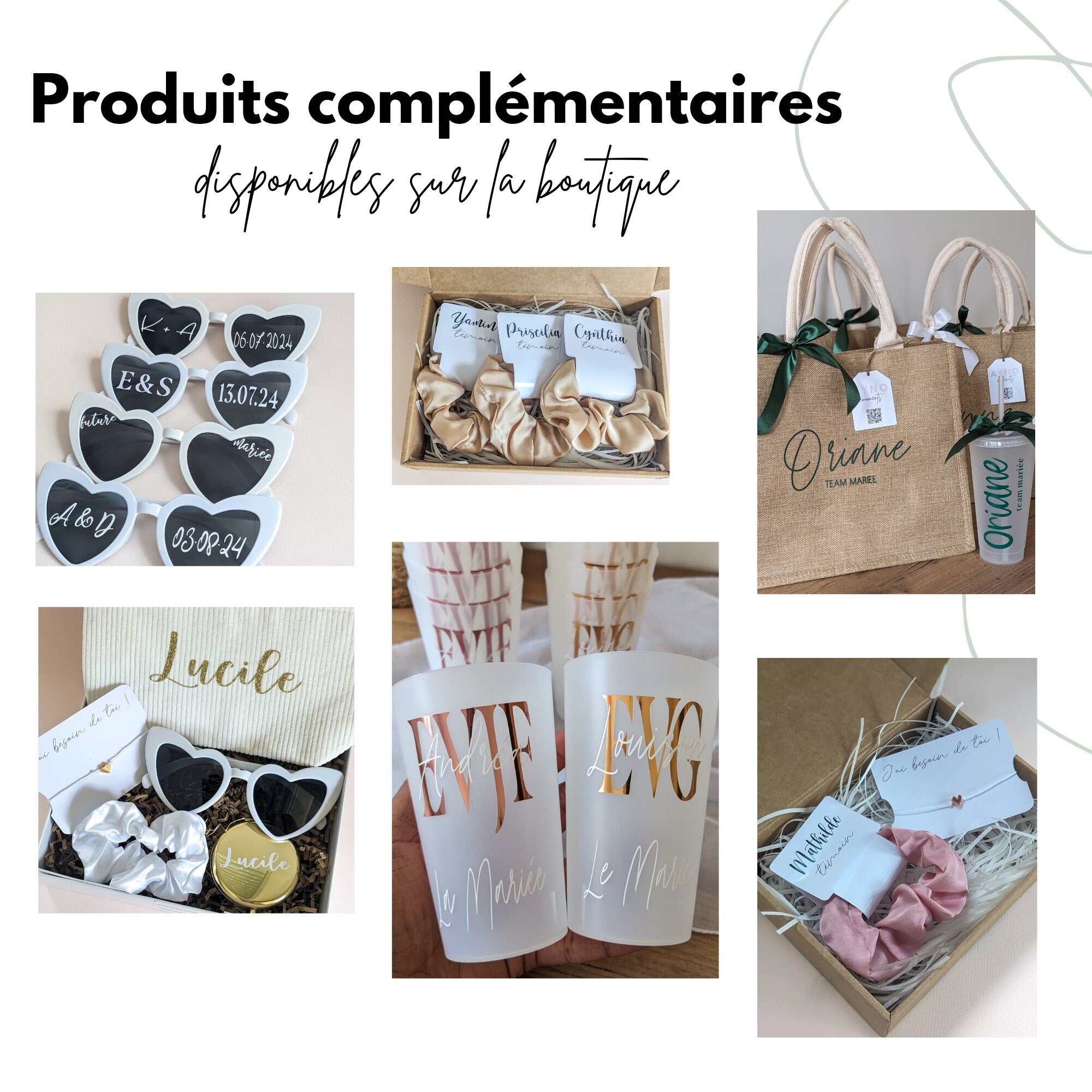 sac en jute personnalisé cadeau femme sac cabas toile jute cadeau demoiselle d'honneur sac enterrement vie jeune fille cadeau future mariée