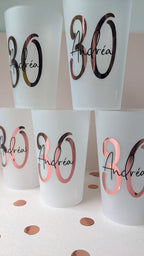 gobelet personnalisé anniversaire 18 ans verre personnalisé mariage cadeau invité décoration personnalisé anniversaire gobelet réutilisable