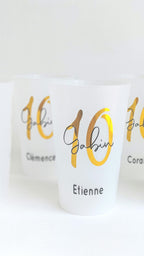 gobelet personnalisé anniversaire verre personnalisé mariage cadeau invité décoration personnalisé anniversaire gobelet réutilisable age