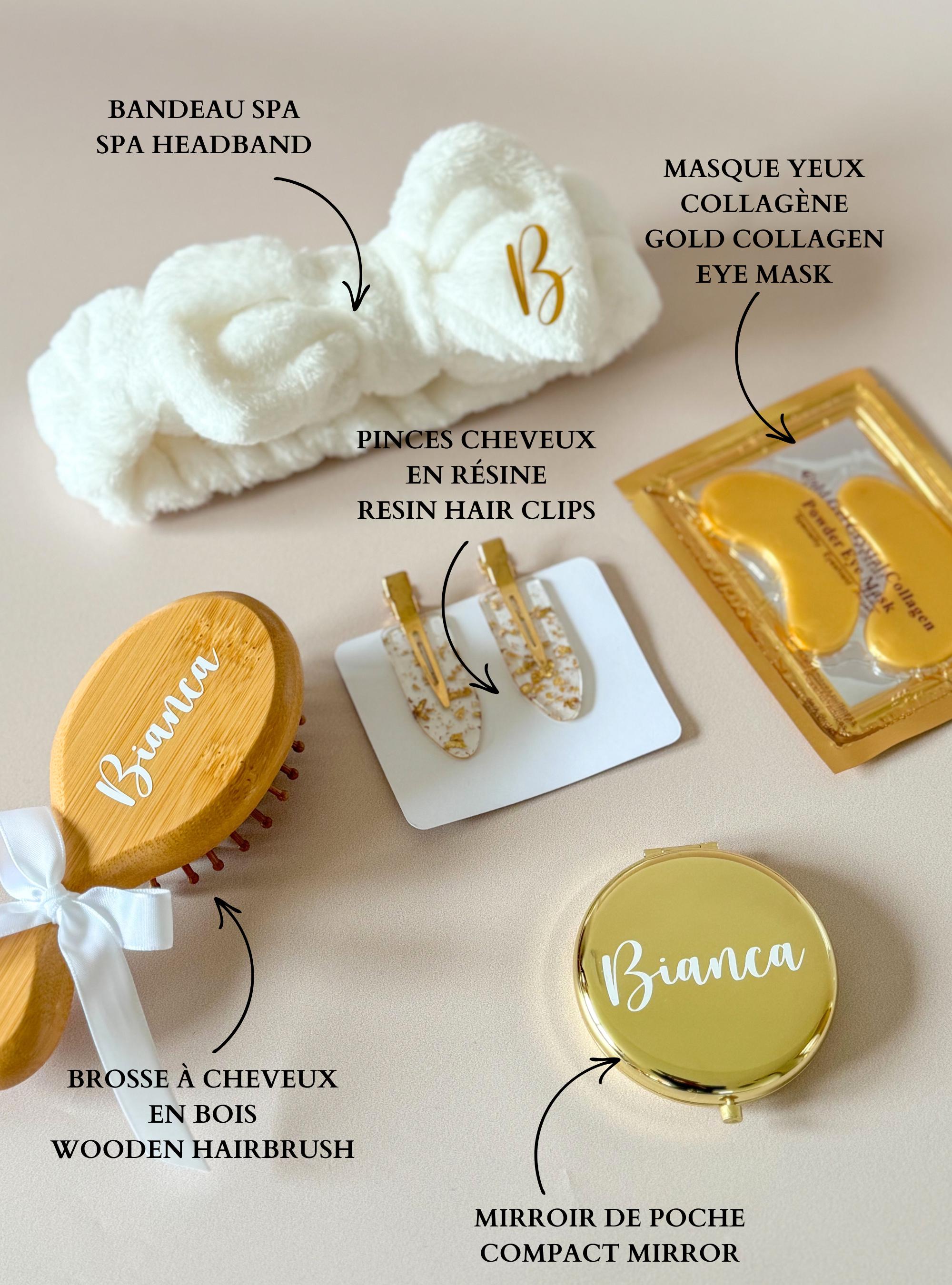 Personalized Spa Gift Box Bridesmaid Gift Set Beauty Gift for Women Custom Spa Package Self Care Kit Luxury Pamper Beauty Care Present Box