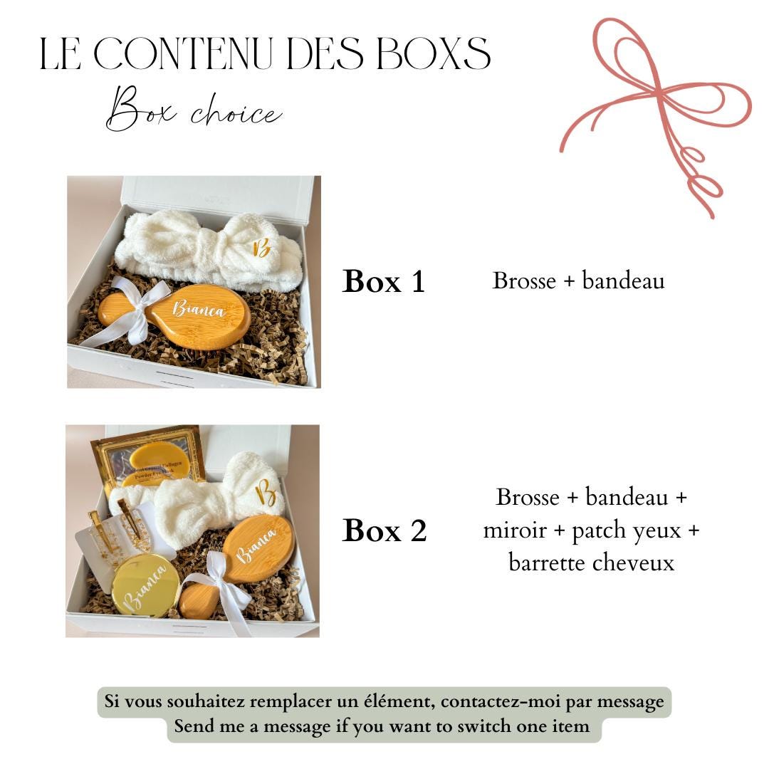 Personalized Spa Gift Box Bridesmaid Gift Set Beauty Gift for Women Custom Spa Package Self Care Kit Luxury Pamper Beauty Care Present Box