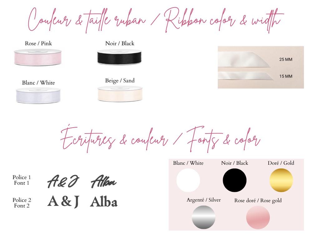 Custom Wine Glass Name Ribbon Wedding Place Setting Drink Tags With Bow Wedding Decor for Table Seating Bow Drink Name Tag for Bachelorette