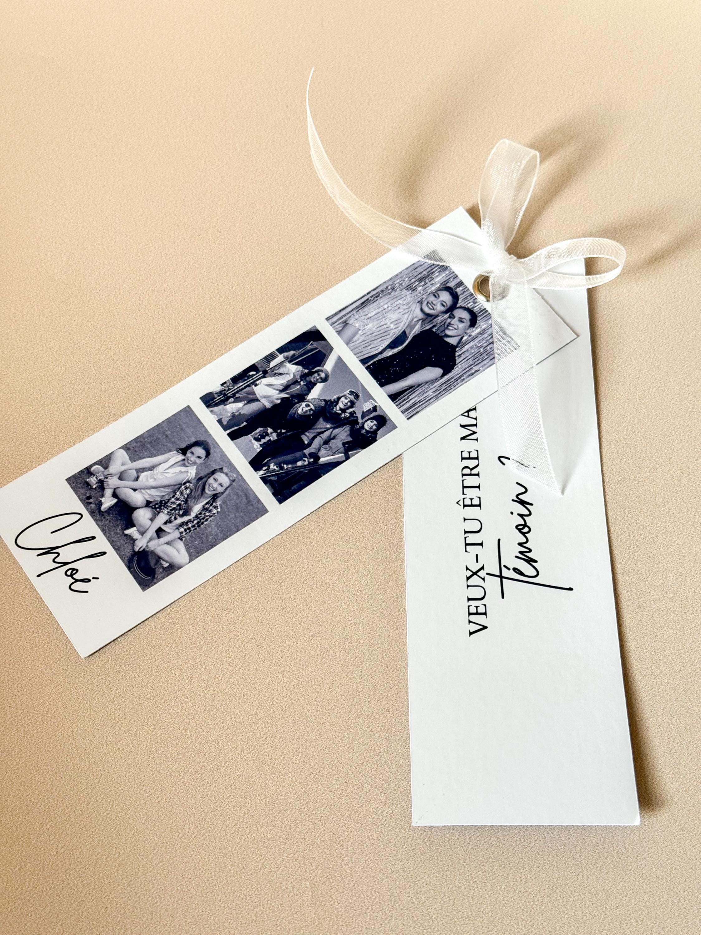 Custom Photo Card Wedding Photo Card Bridesmaid Proposal Card Bridal Party Bonding Wedding Celebration Card Custom Text Card Bridesmaid Gift