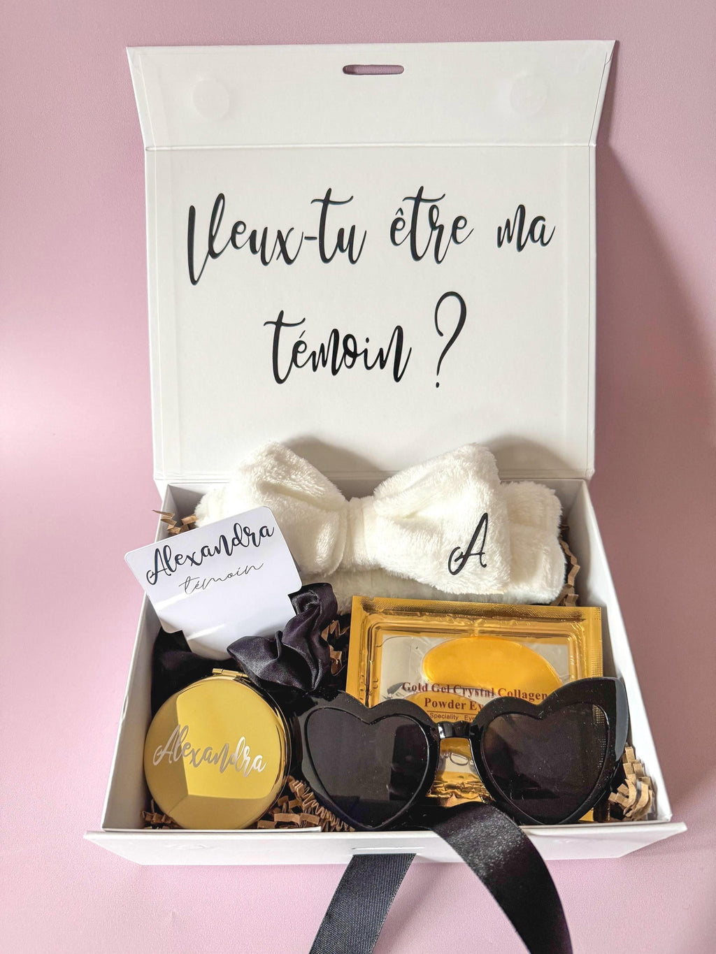 coffret demande témoin mariage fille