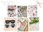 Coupe de Champagne Personnalisé Cadeau Demoiselle d'Honneur Demande Témoin Flûte Personnalisé Mariage Sticker Flûte Champagne Mariage Noir