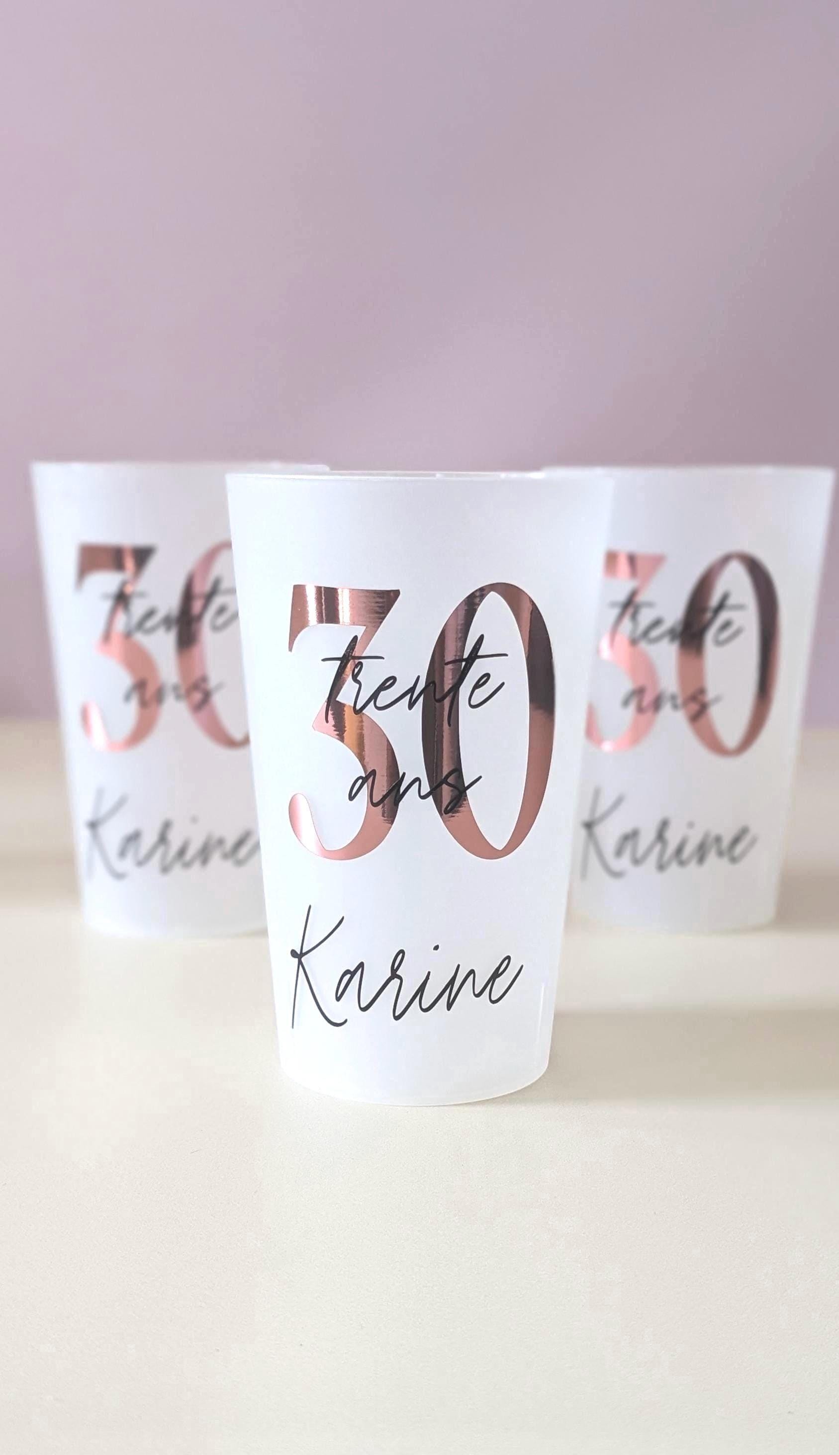 gobelet personnalisé anniversaire baptême verre personnalisé mariage cadeau invité décoration personnalisé anniversaire gobelet réutilisable