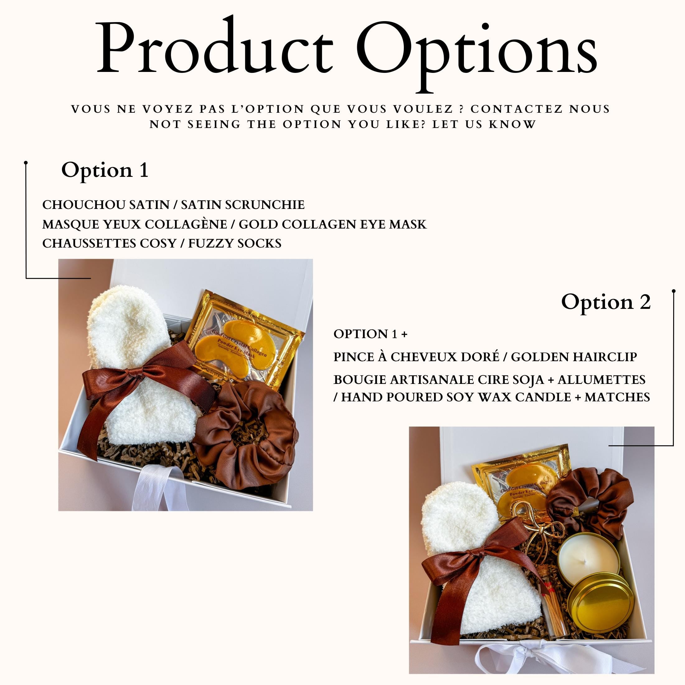 Coffret bien-être Personnalisé Cadeau de Noël Femme Demande Témoin Cadeau Anniversaire Femme Coffret Spa Luxe Box Chaussette Cocooning Hiver