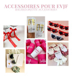 Voile Mariée Noeud Personnalisé Cadeau Future Mariée Accessoire EVJF Personnalisé Cadeau Fiançailles Accessoire Cheveux Mariée Voile Tulle