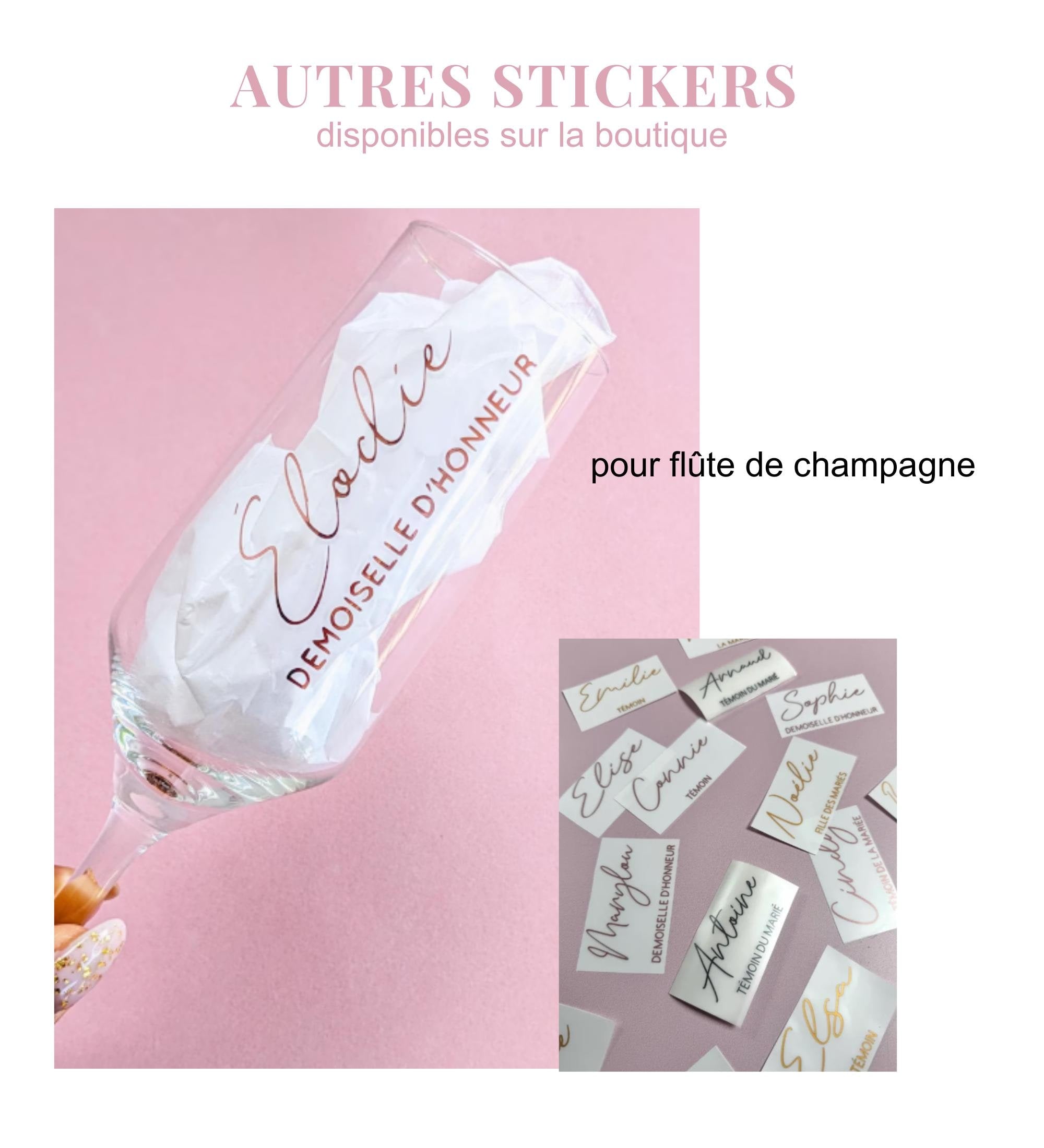 Sticker Miroir Mariage Panneau Bienvenue Sticker Mariage Autocollant Panneau Accueil Mariage Plan de Table Sticker Personne Préférée